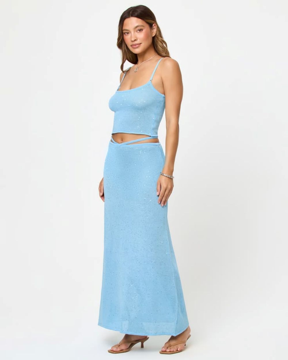 Last Light Top - Sky Blue