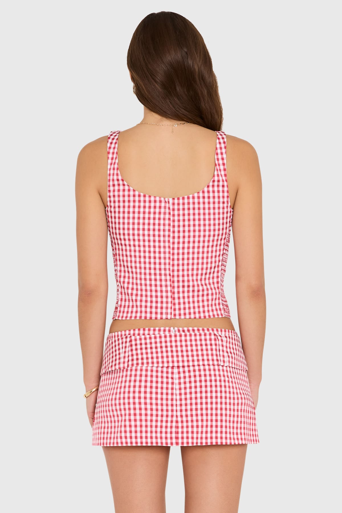 Alistair Top -Red White