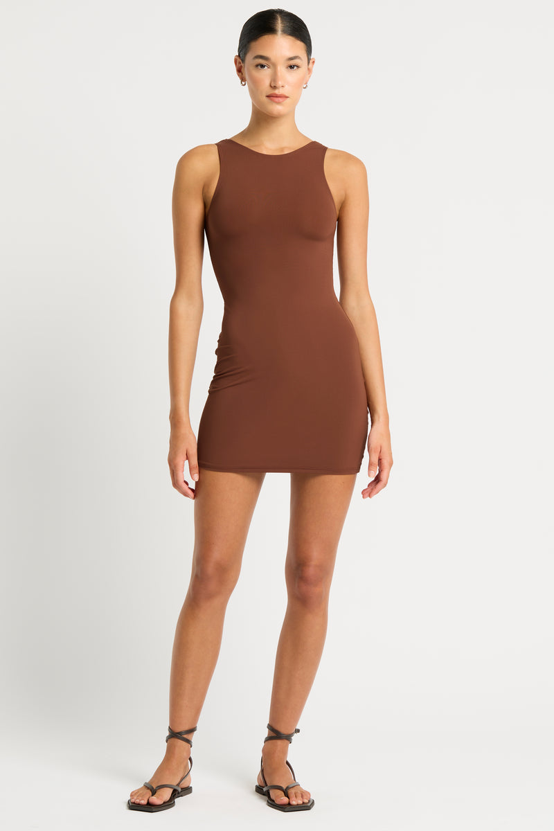 Tamsin Mini Dress- Arabica