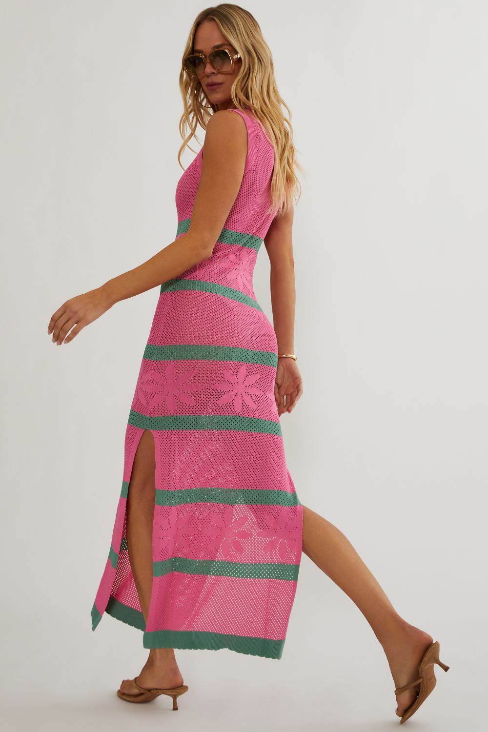brigid dress - raspberry bloom