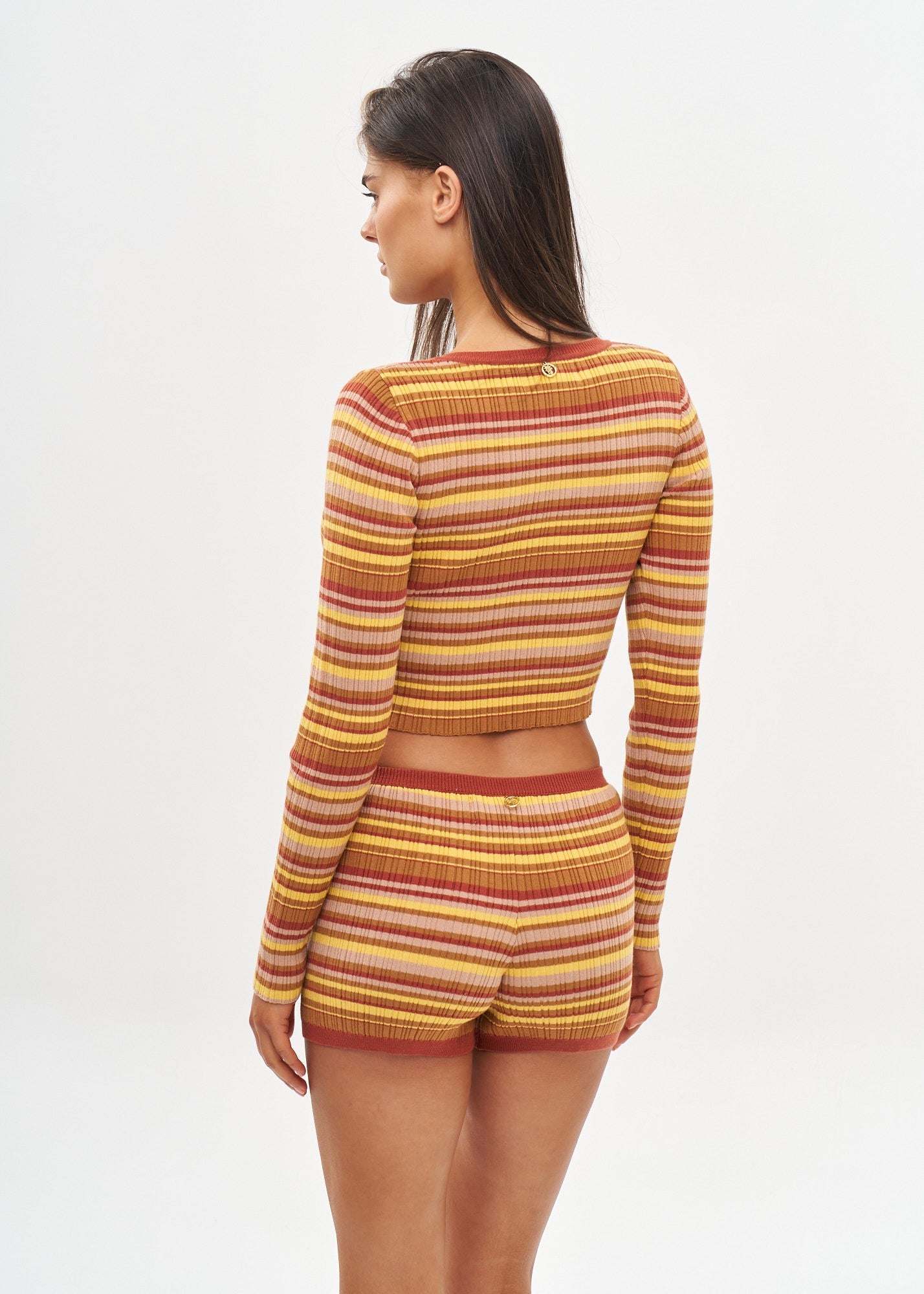 MIKE CARDIGAN - TOFFEE RIB