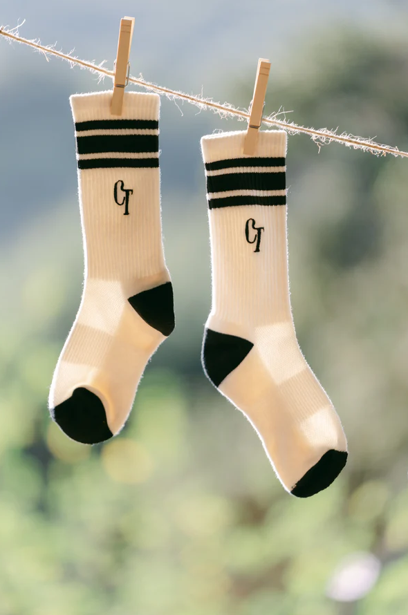 High Noon Stripe Socks