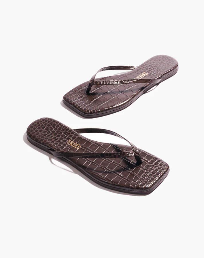 Square Toe Lily Croc