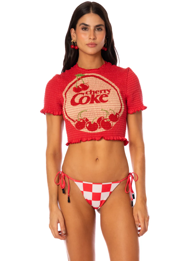 CHERRY BOMB NERINA TOP