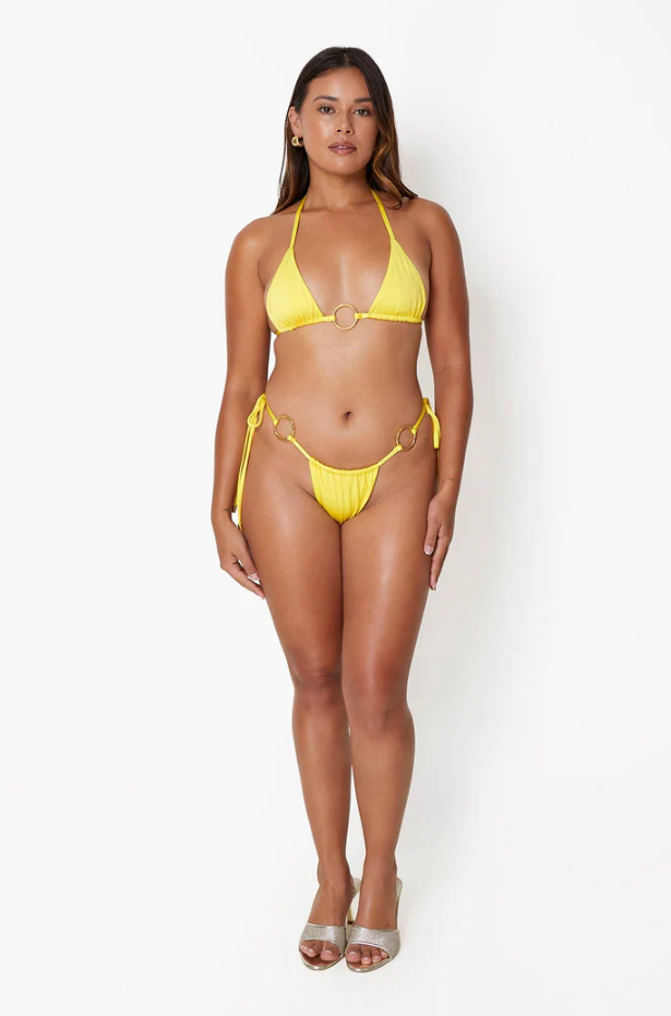 Isle Hoop Halter - Mocha