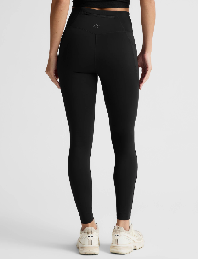 pacer fleece zip pocket long legging