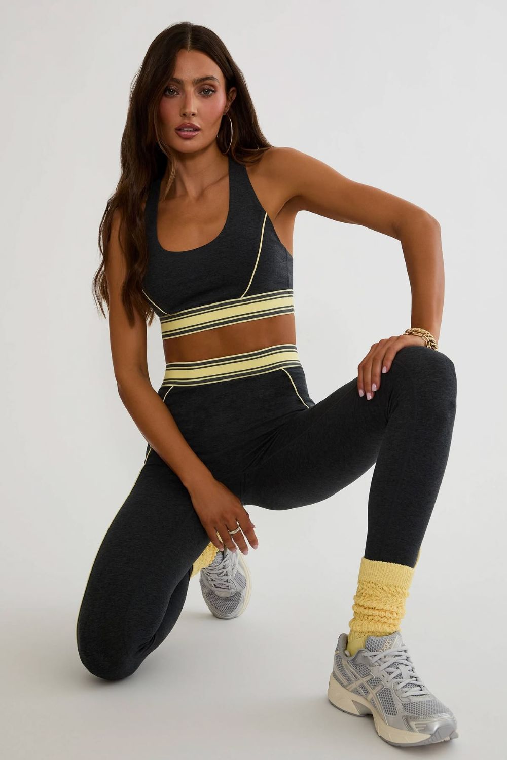 tierney legging - butter gray soft serve