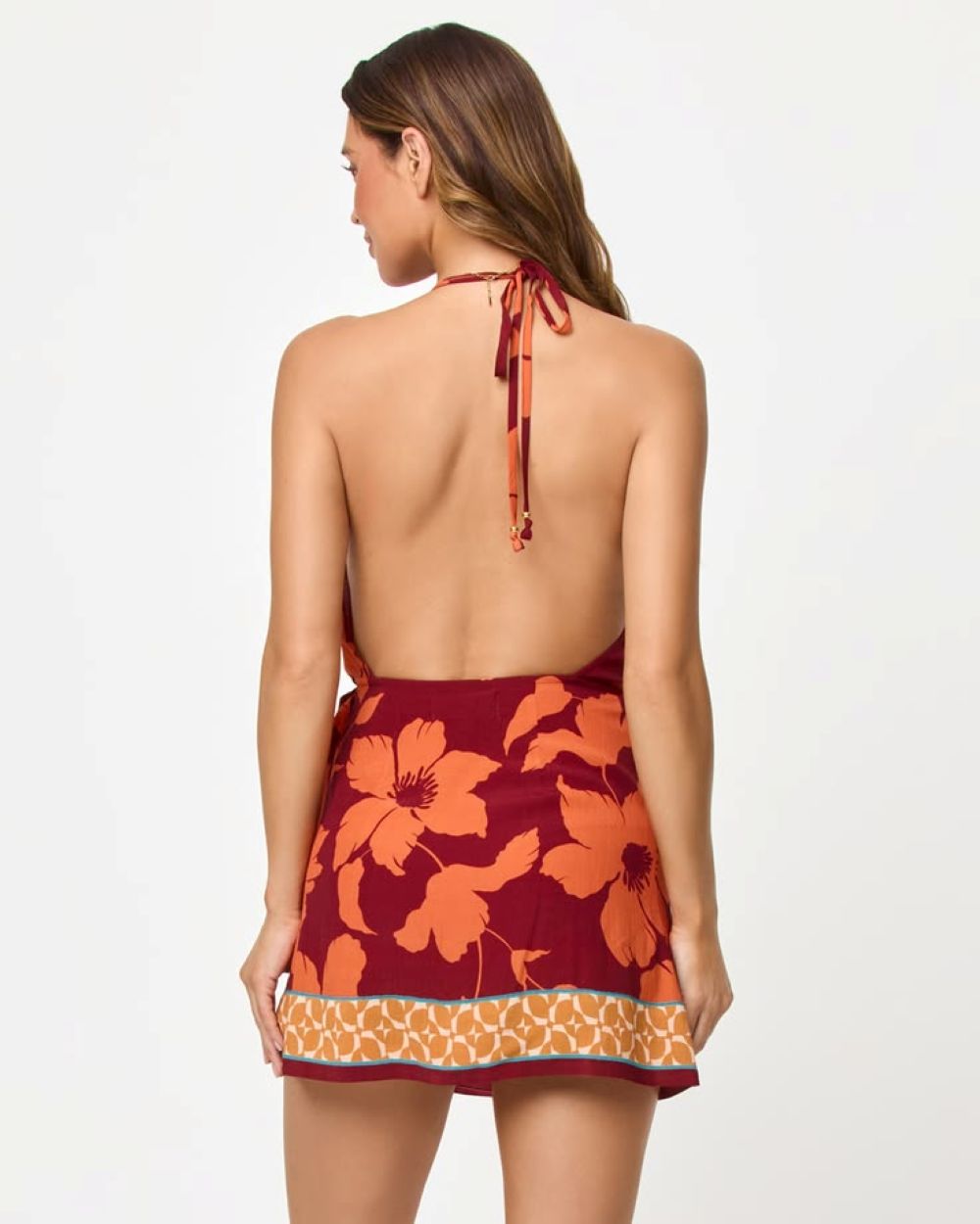 Taura Mini Dress - Cocobolo