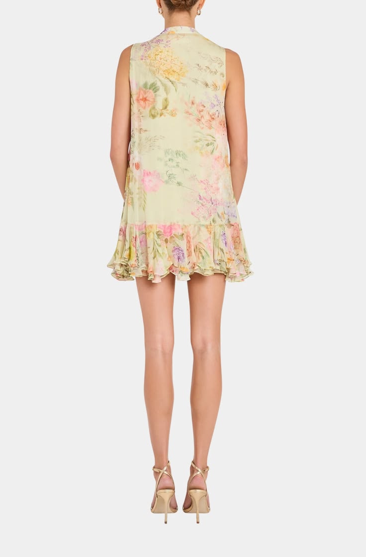 Glorianna Dress - Endive Multi
