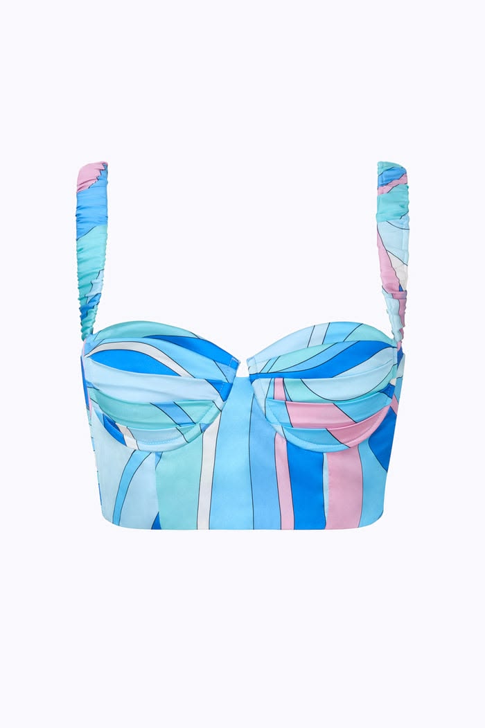 Saffron Bustier Top