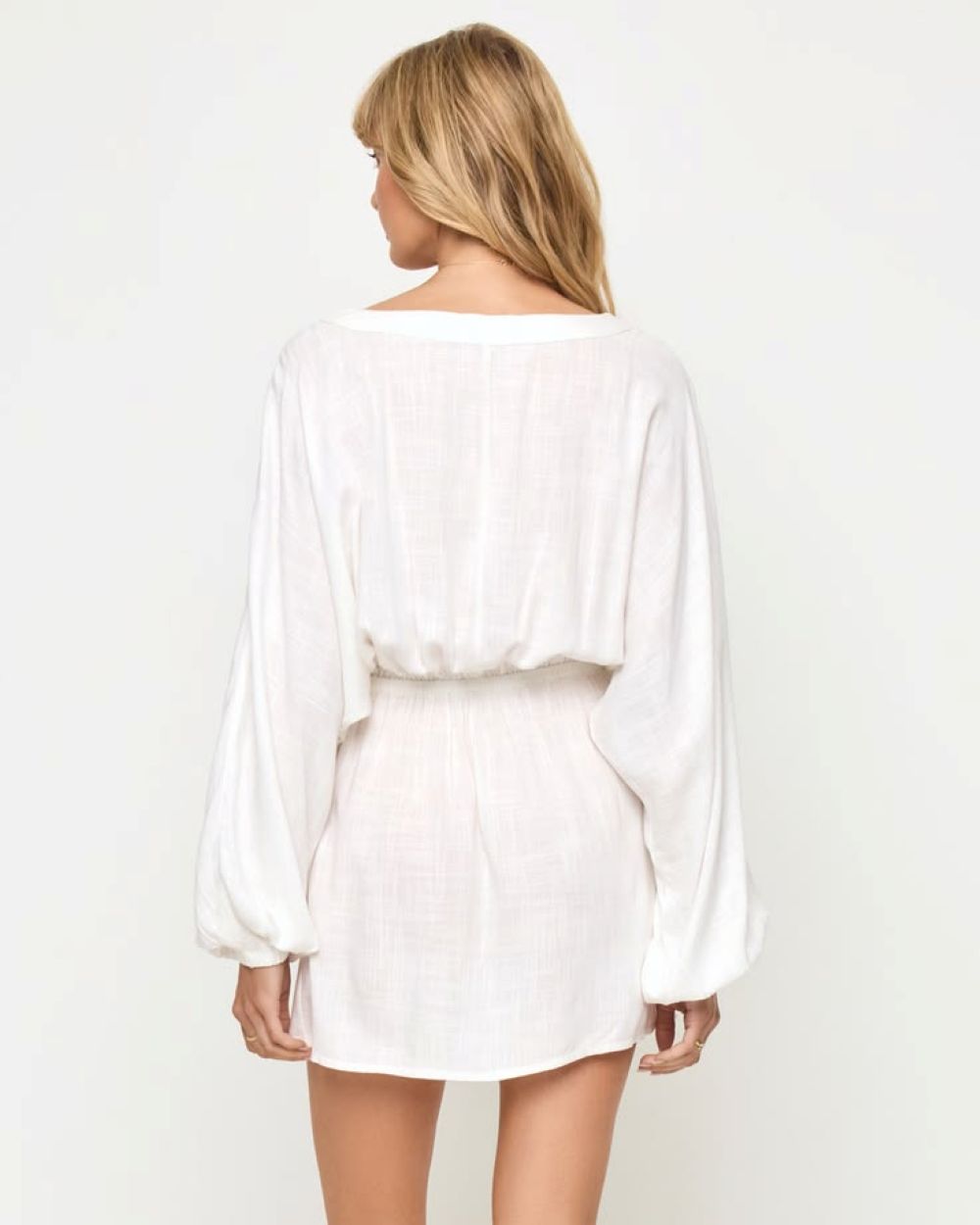 Deia Mini Dress - Cream