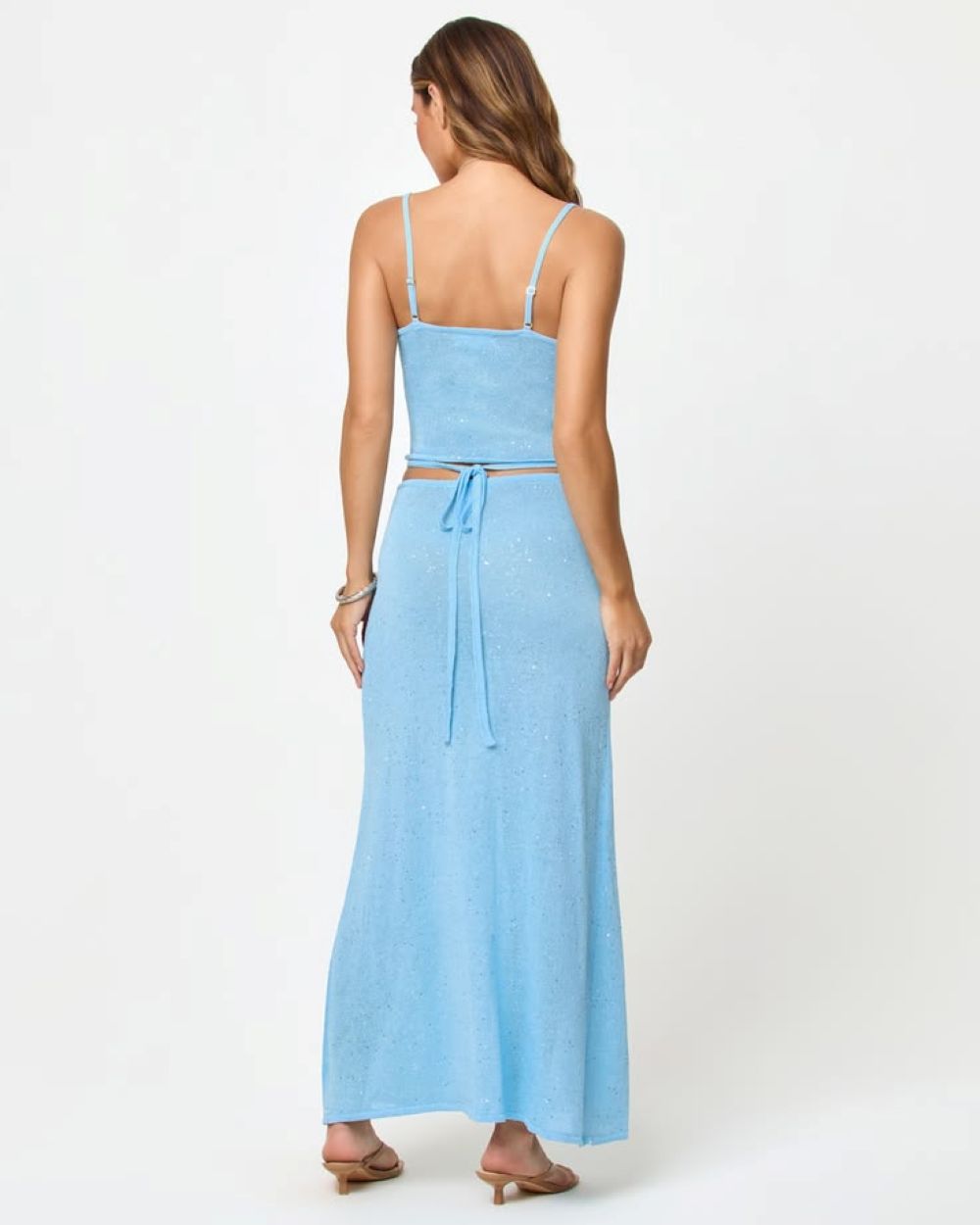 Last Light Top - Sky Blue