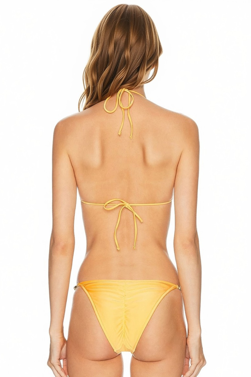 Wren Bikini Top - Sunset Gold