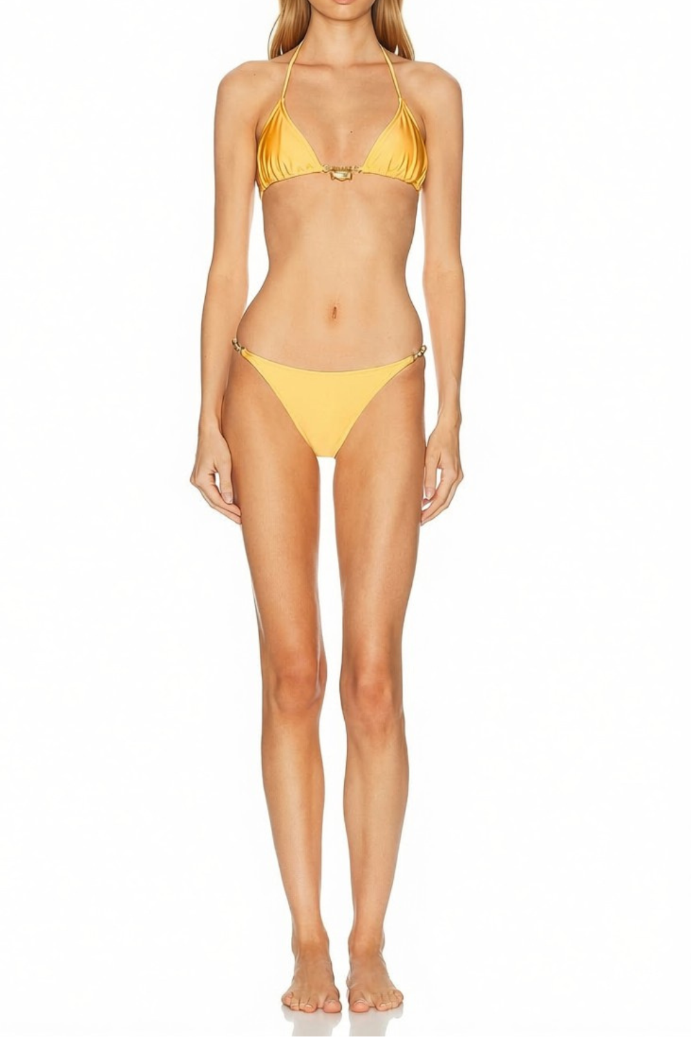 Wren Bikini Top - Sunset Gold