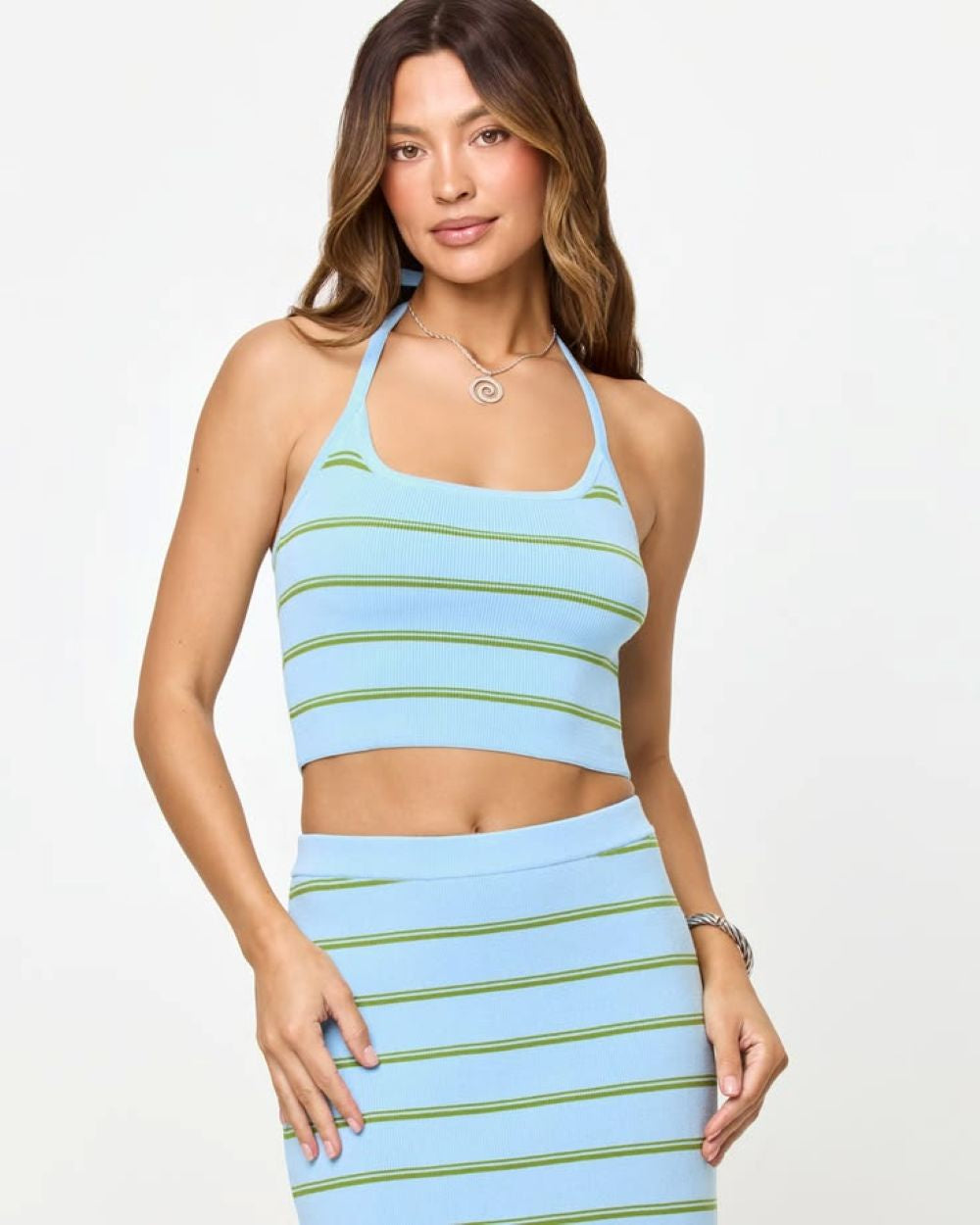 Positano Top - Barbados Stripe