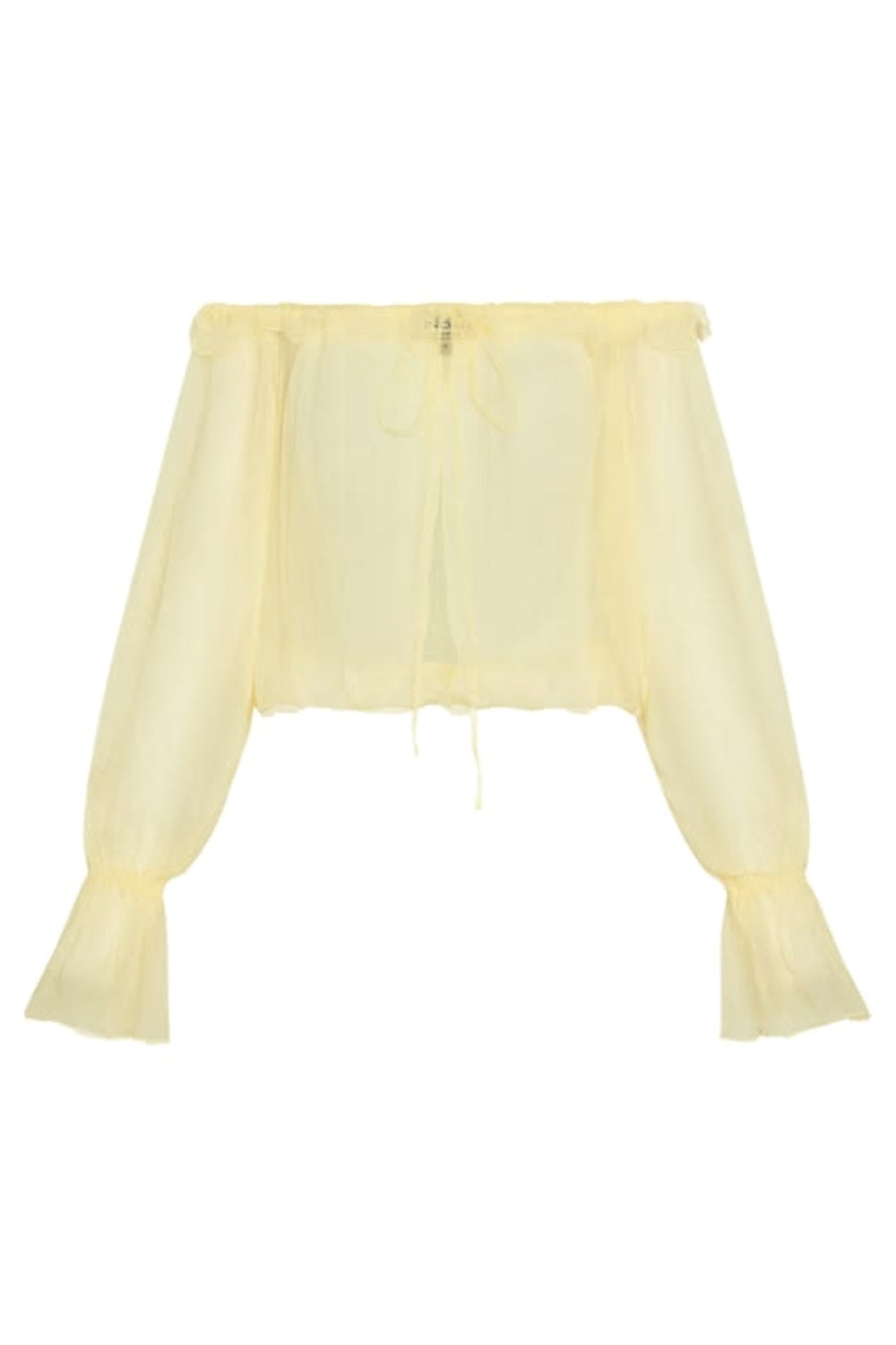 Amaya Top - pale yellow