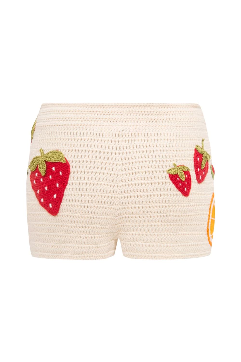 Gina Hand-Crochet Short - IVORY