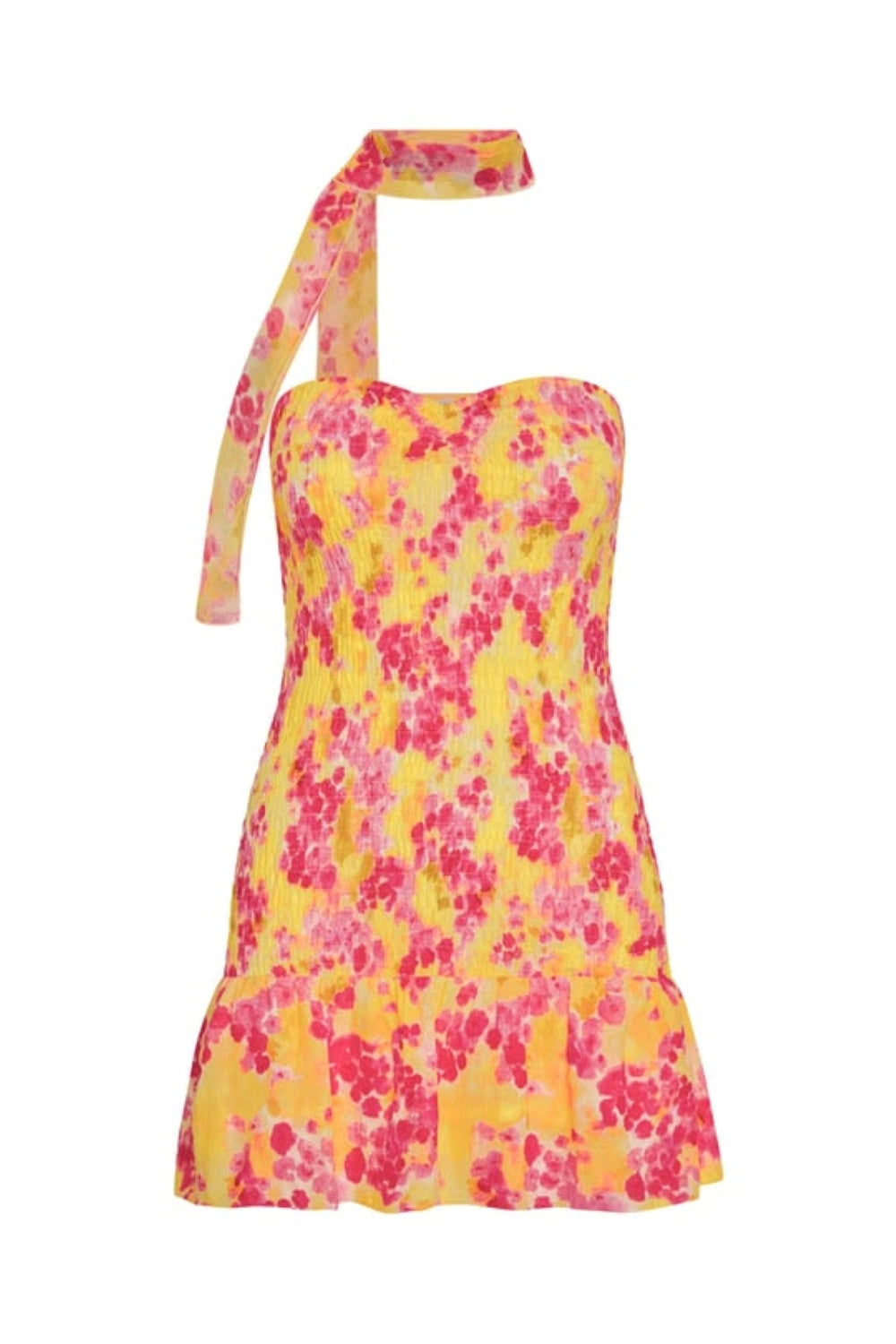 Abigail Bandeau Mini Dress - romance