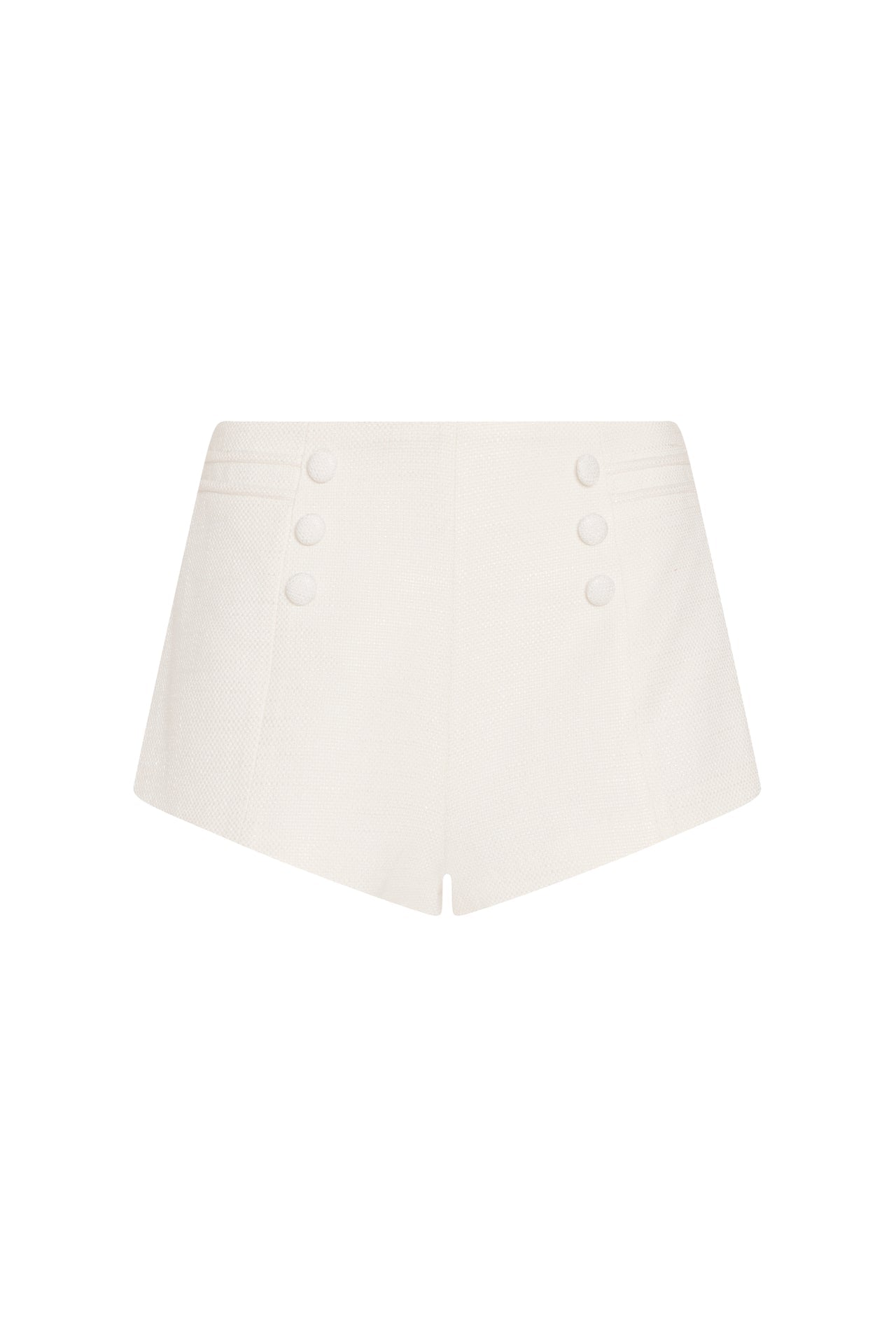 Courtney Shorts - Ivory Tweed