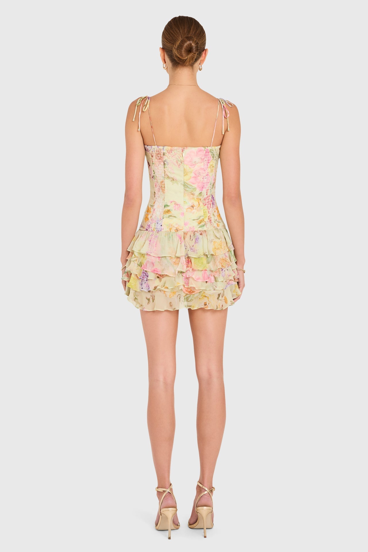 Laureline Romper - Endive Multi