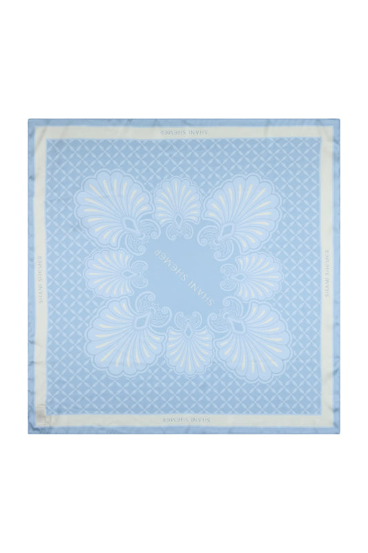 Aqua Shell Bandana - Aqua Shell Print