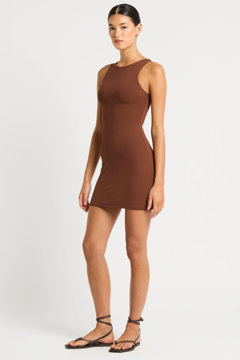 Tamsin Mini Dress- Arabica