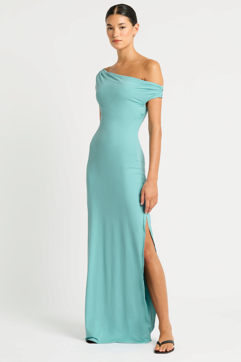 Nixi Maxi Dress by BARE in Cirrus Aude - Sunset Park Resort