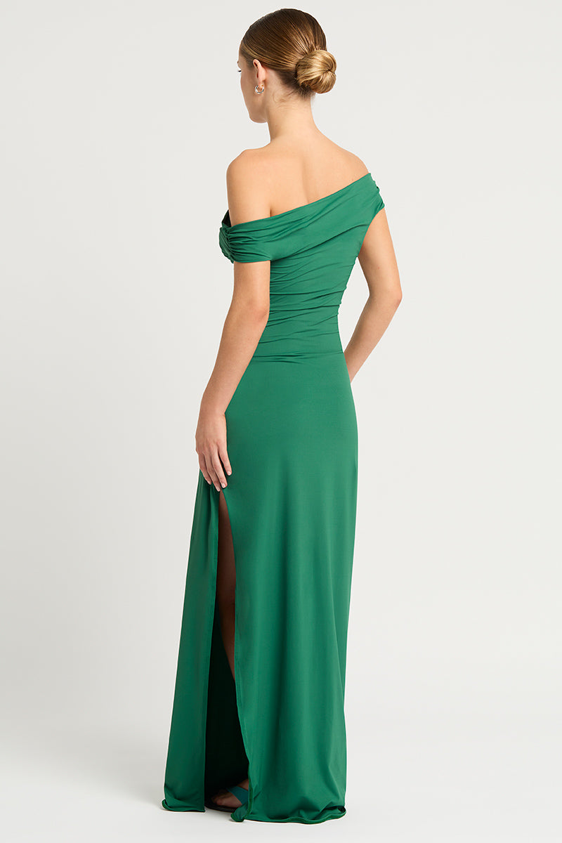 Nixi Maxi Dress by BARE646PL in Forest Liv - Sunset Park Resort