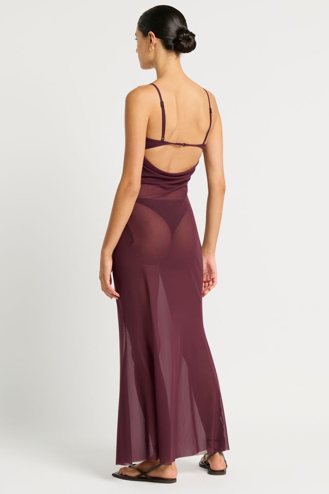 cindy ring maxi dress