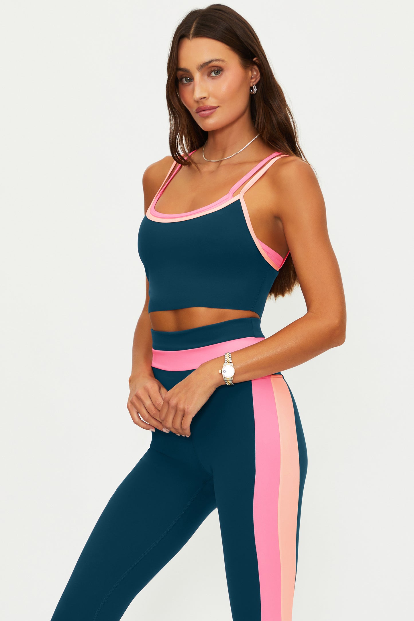 winston top- seashell isle colorblock