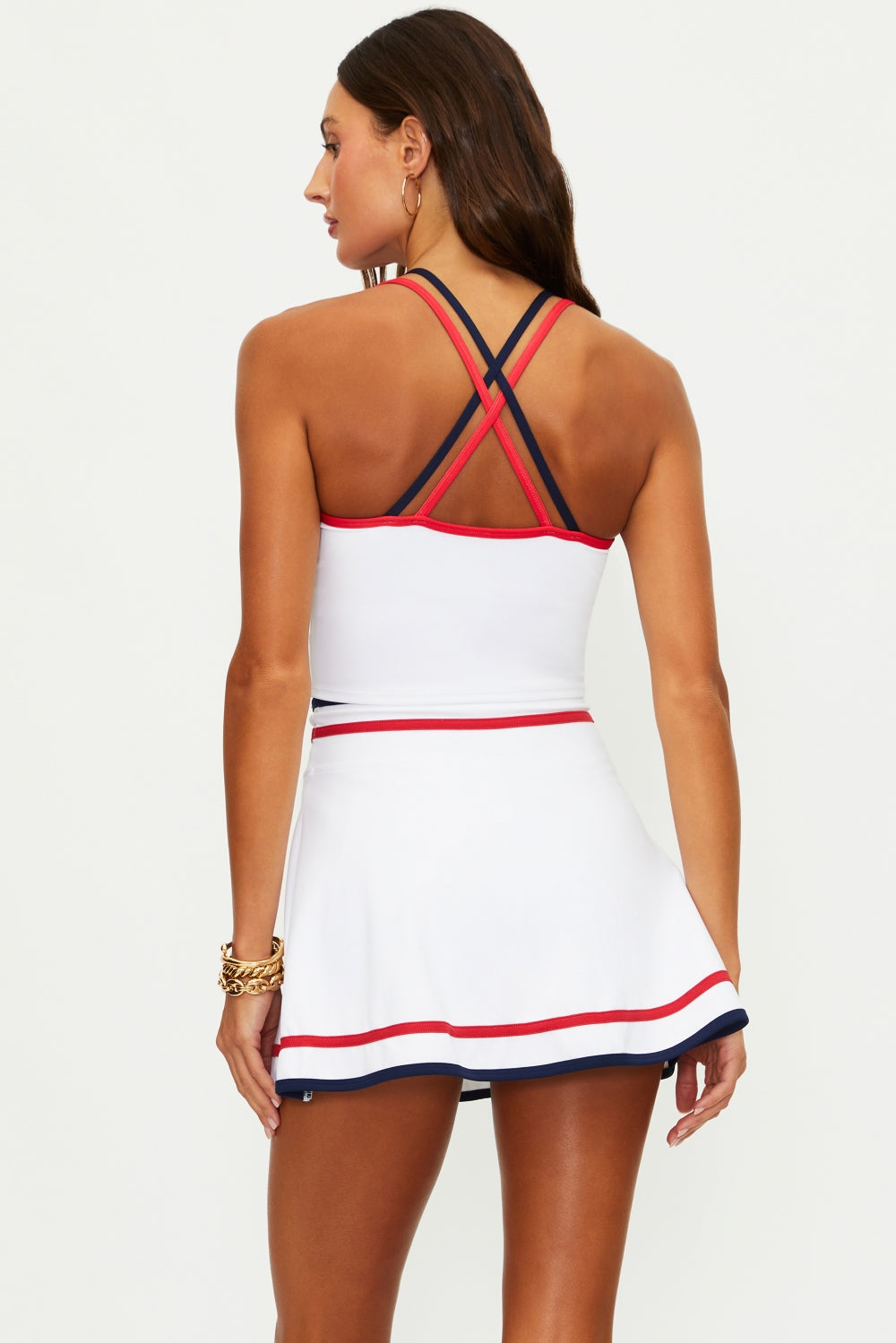 oslo top - heritage white