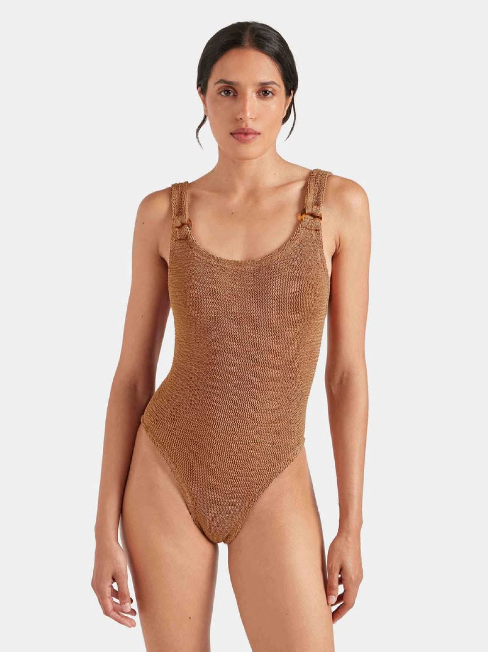 DOMINO SWIM - METALLIC COCOA