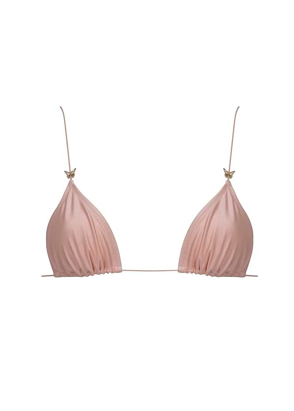 LIV TOP - BUTTERFLY PEACH