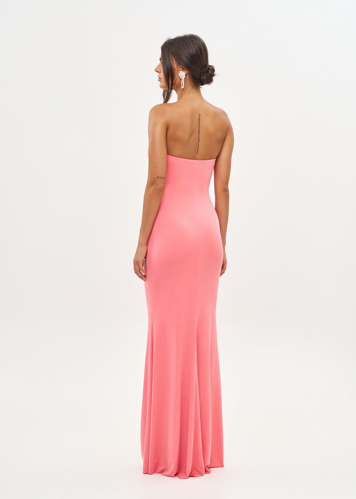 Elice Dress - Peach Pink