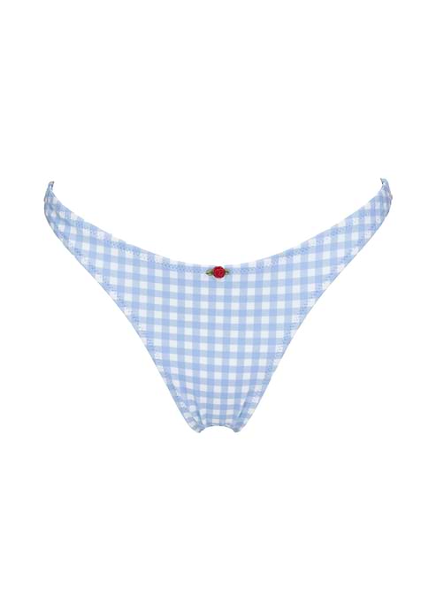 Esme Bottom - Light Blue Gingham