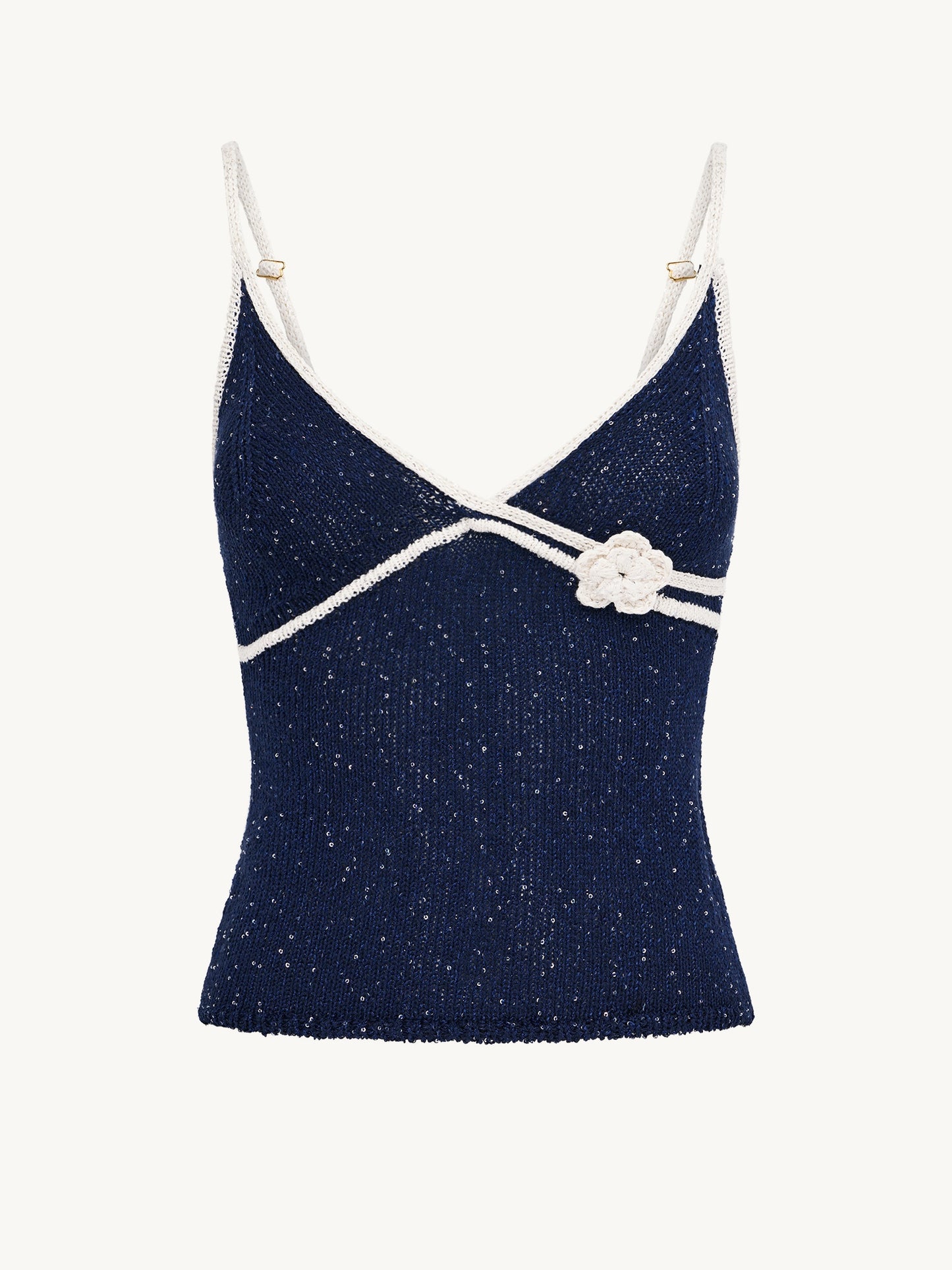 DELILAH CAMISOLE - NAVY SEQUIN