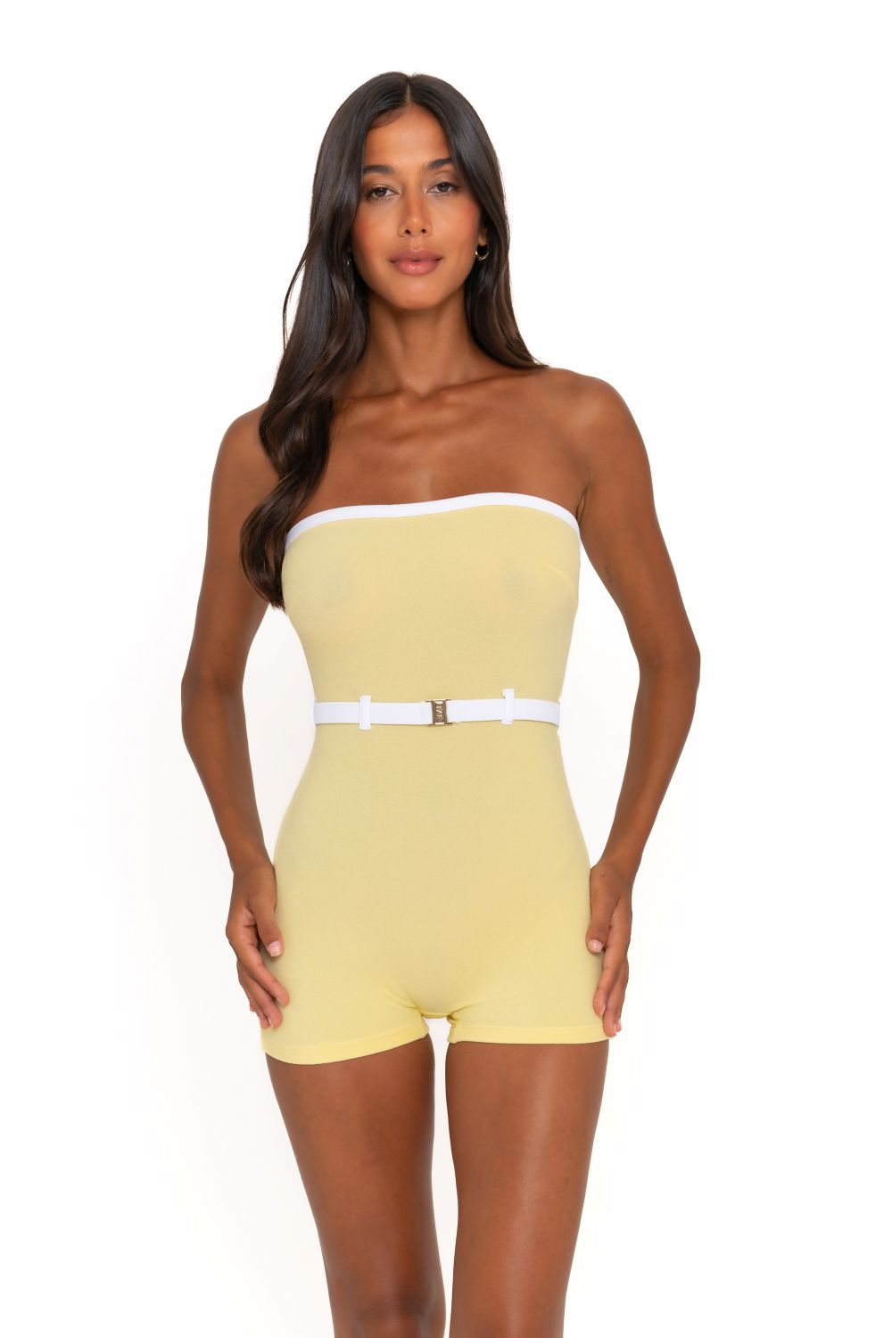 STEVIE PLAYSUIT - LIMONCELLO