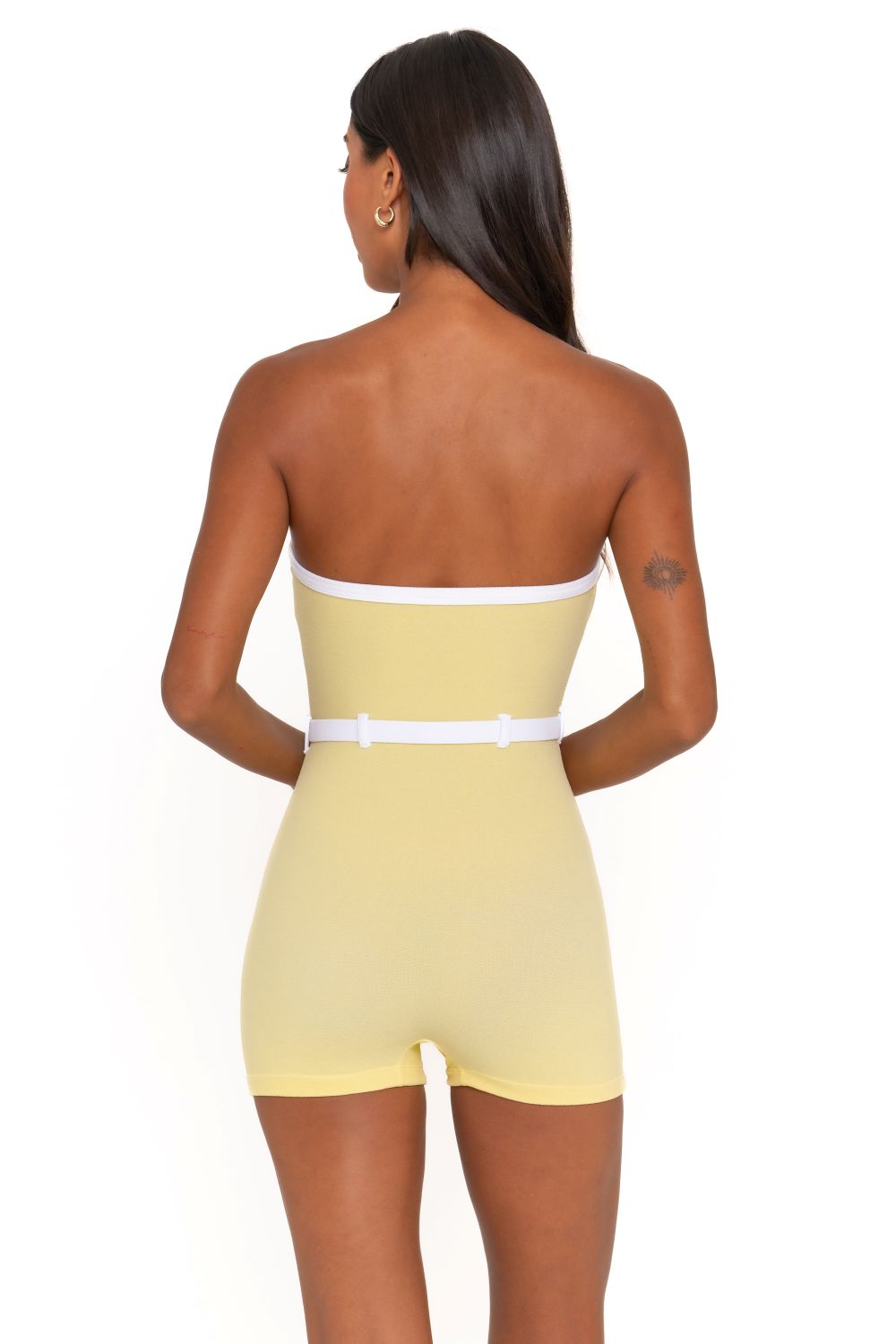STEVIE PLAYSUIT - LIMONCELLO
