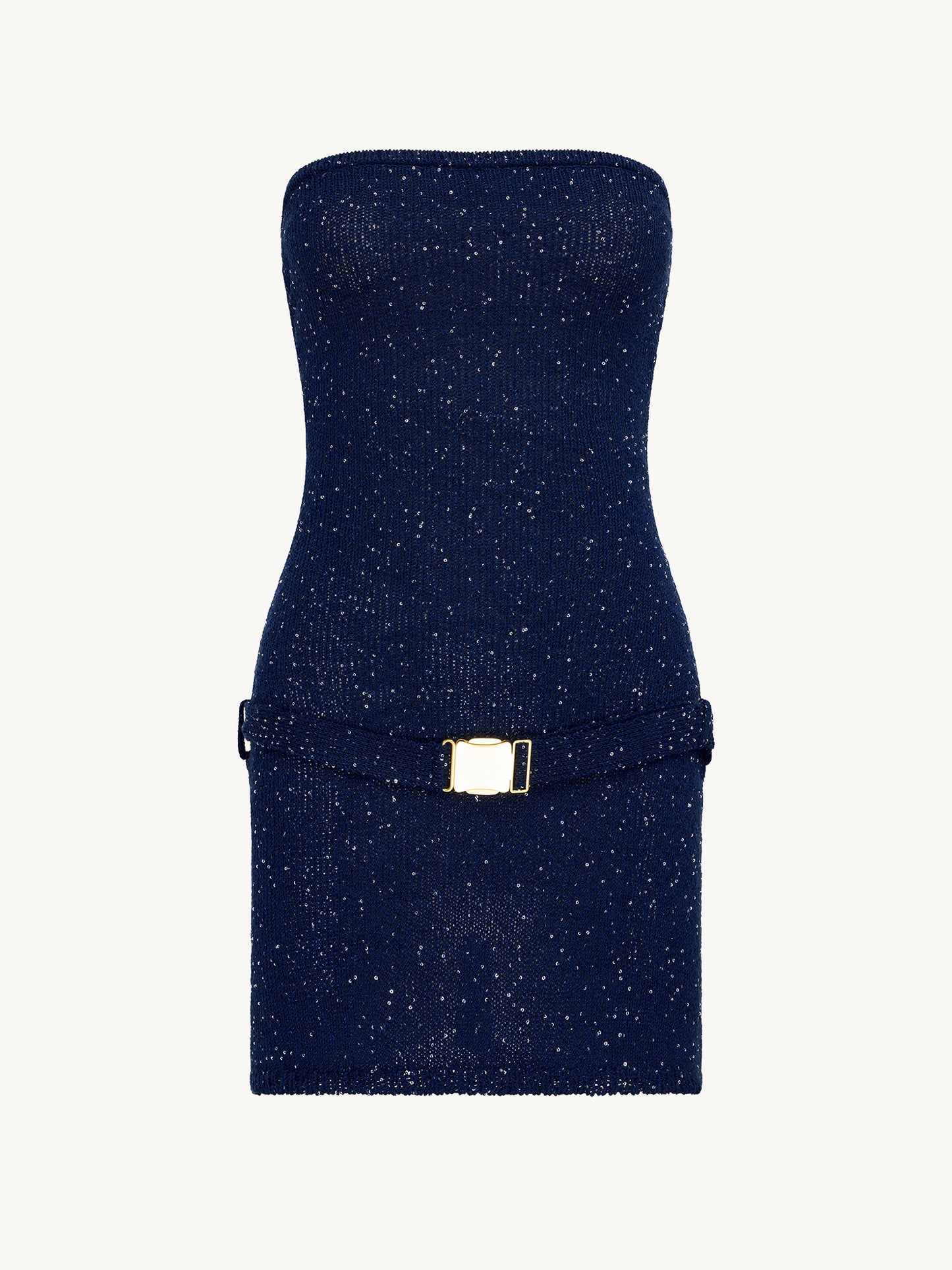 GISELE MINI DRESS - NAVY SEQUIN