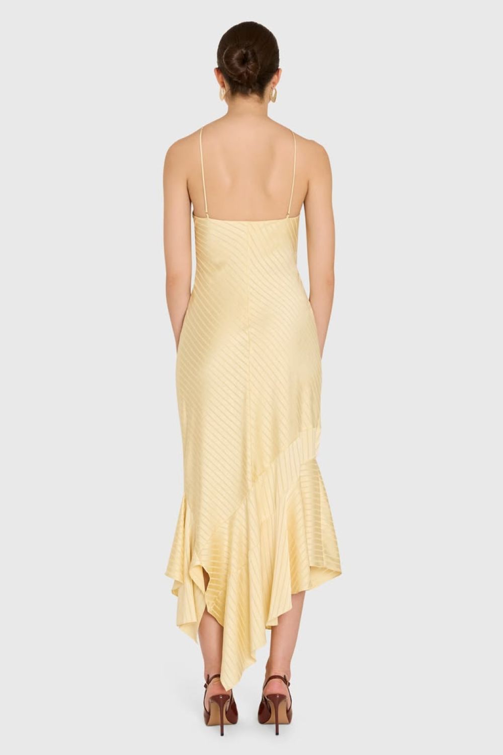 Gabriella Midi Dress - Cornsilk