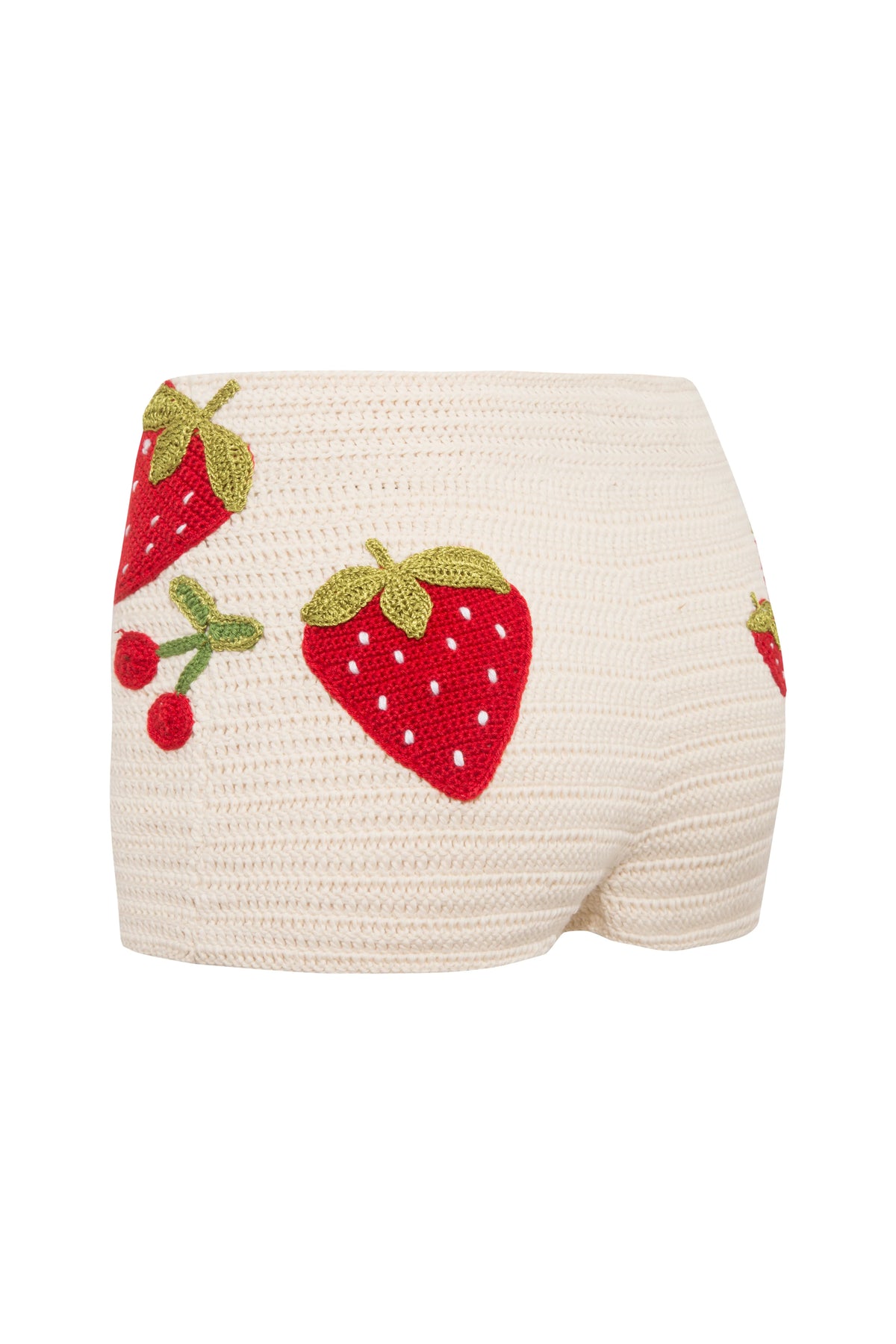 Gina Hand-Crochet Short - IVORY