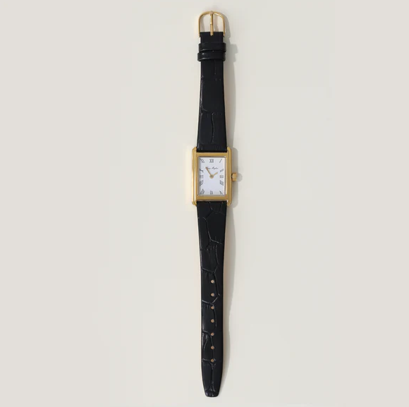 Heaven Mayhem Icon Watch - Gold & Black Vintage Aesthetic 