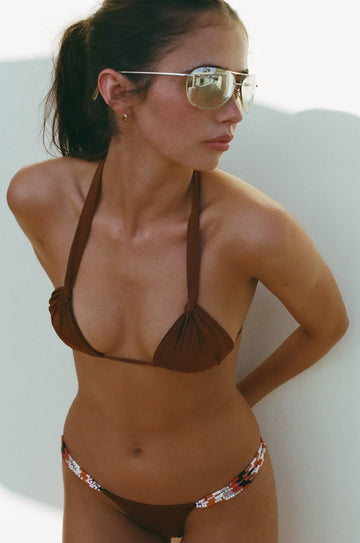 Charlize Bikini Bottom - Ameretto
