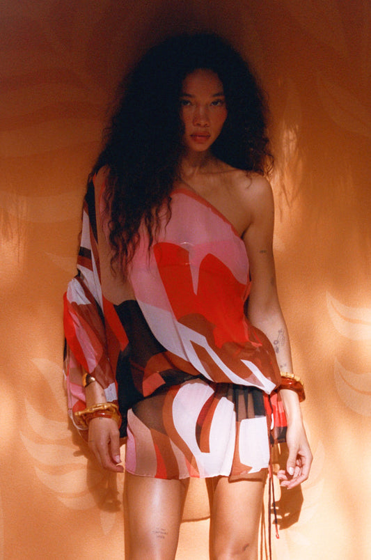 Zara Mini Dress - Picasso In Stock Now - Sunset Park Resort