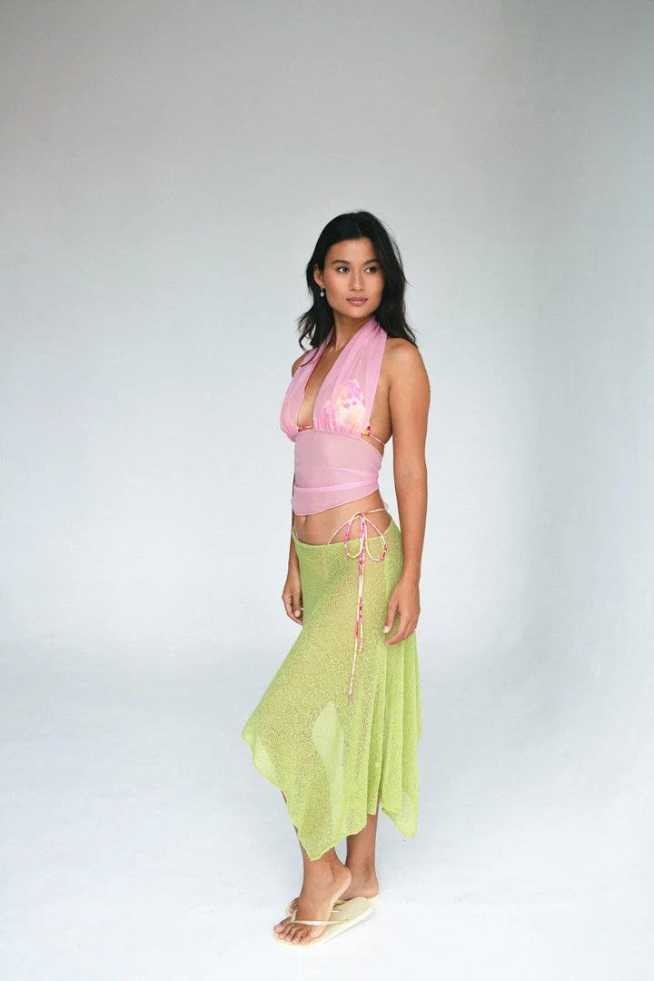 Neo Skirt/ Shawl - Matcha