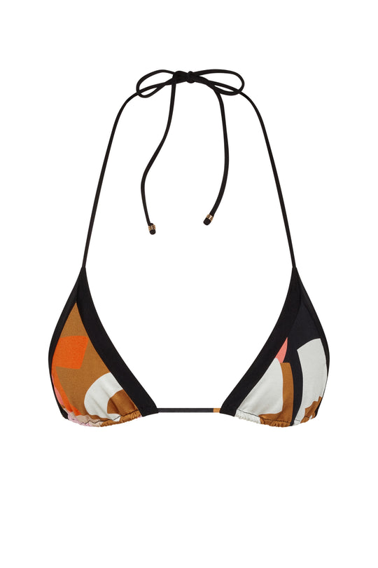 Indah Erin Bikini Top Perfect Triangle | Picasso | In Stock Sunset Park Resort