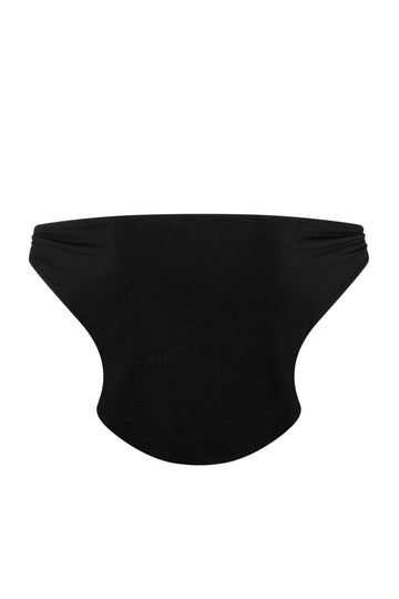 Maha Crop Top -Black