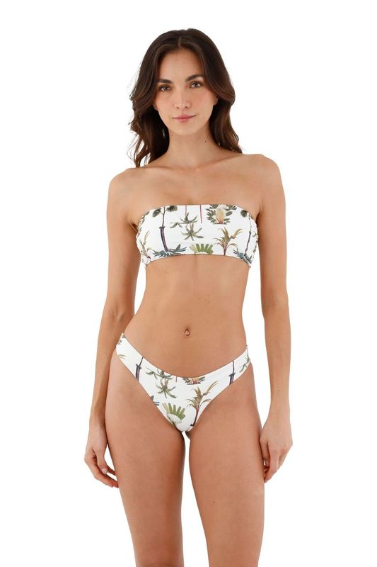 GREEN WOOD CAST BANDEAU TOP