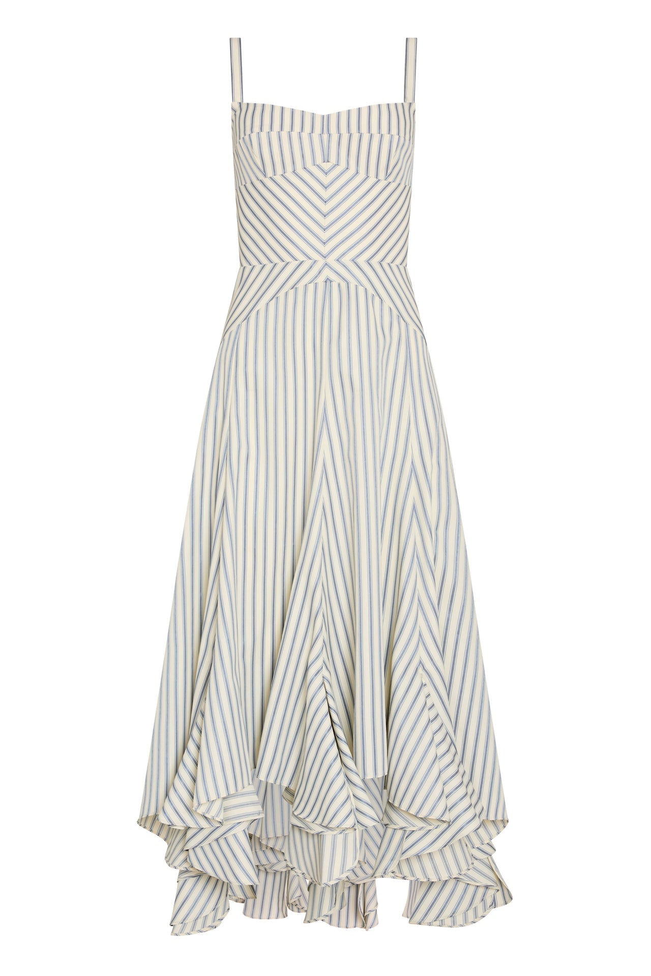 Monterey Dress - Oxford Blue Stripe
