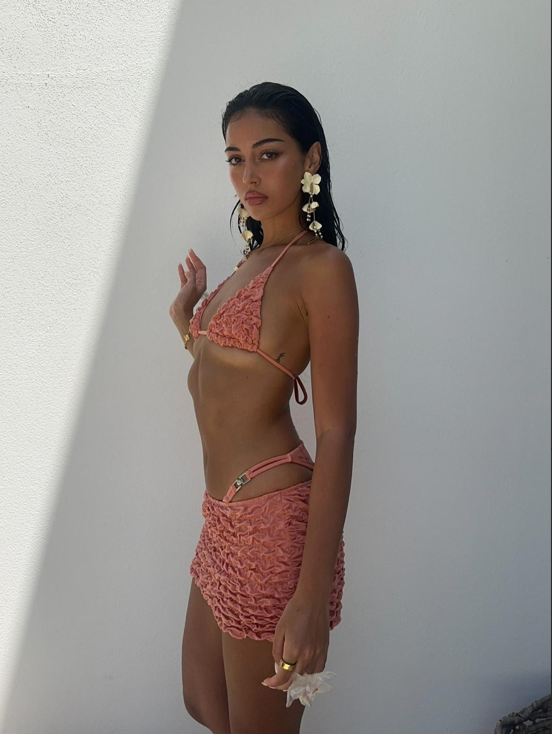 Lia Peach Bikini Bottom